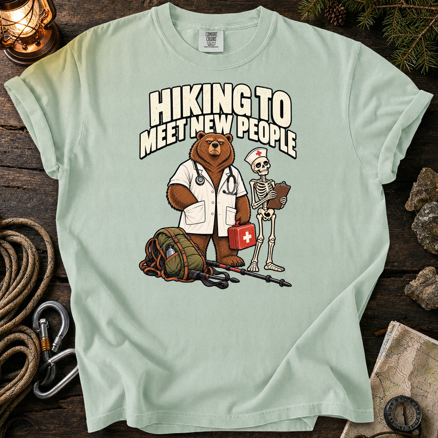 Trailside Checkup T-shirt — Bay / S