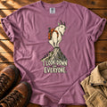 High & Mighty T-shirt — Berry / S