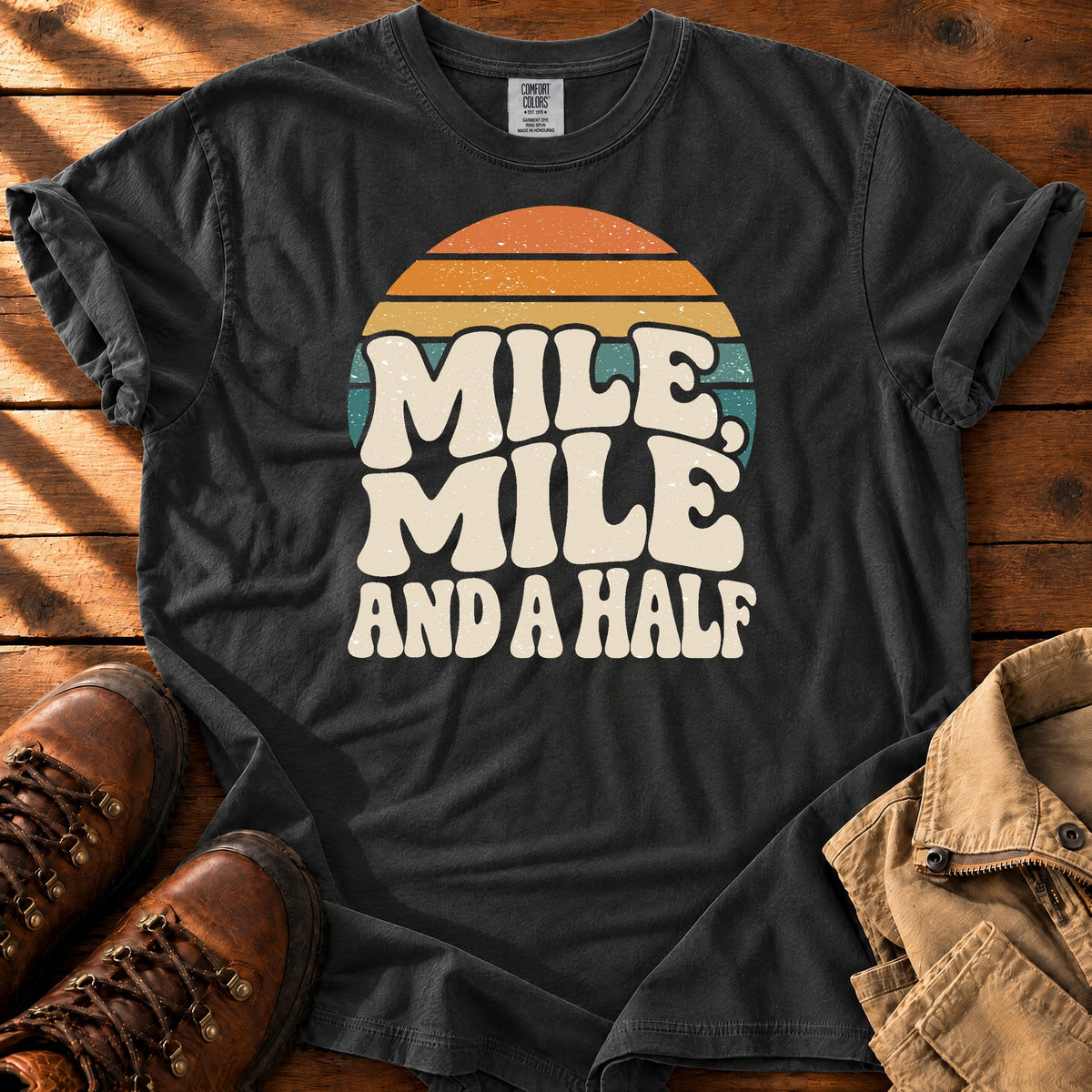 Mile Mile T-Shirt — Black / S