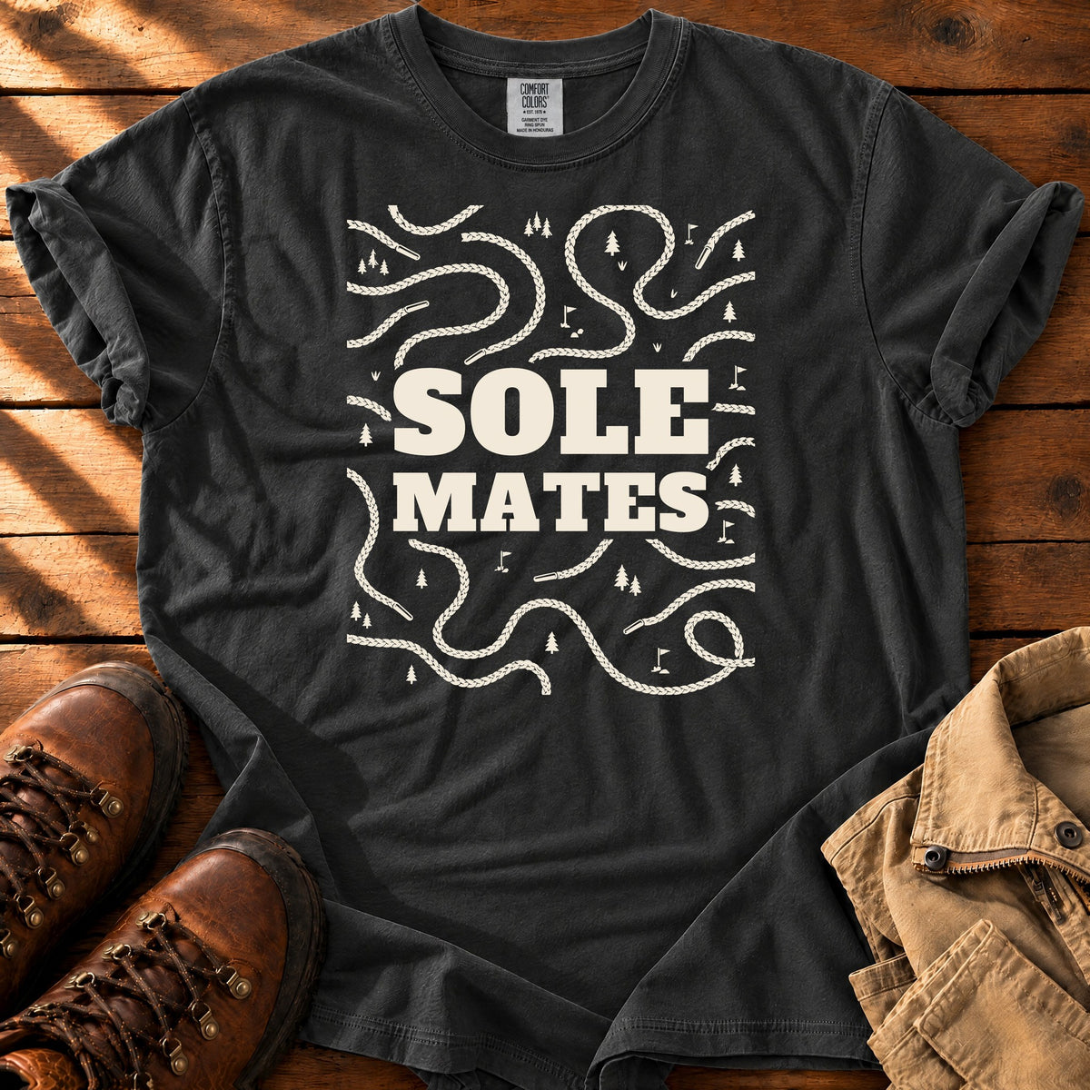 Sole Mates T-shirt — Black / S