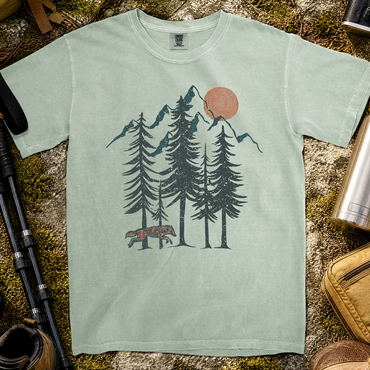 Midnight Mountain T-Shirt — Bay