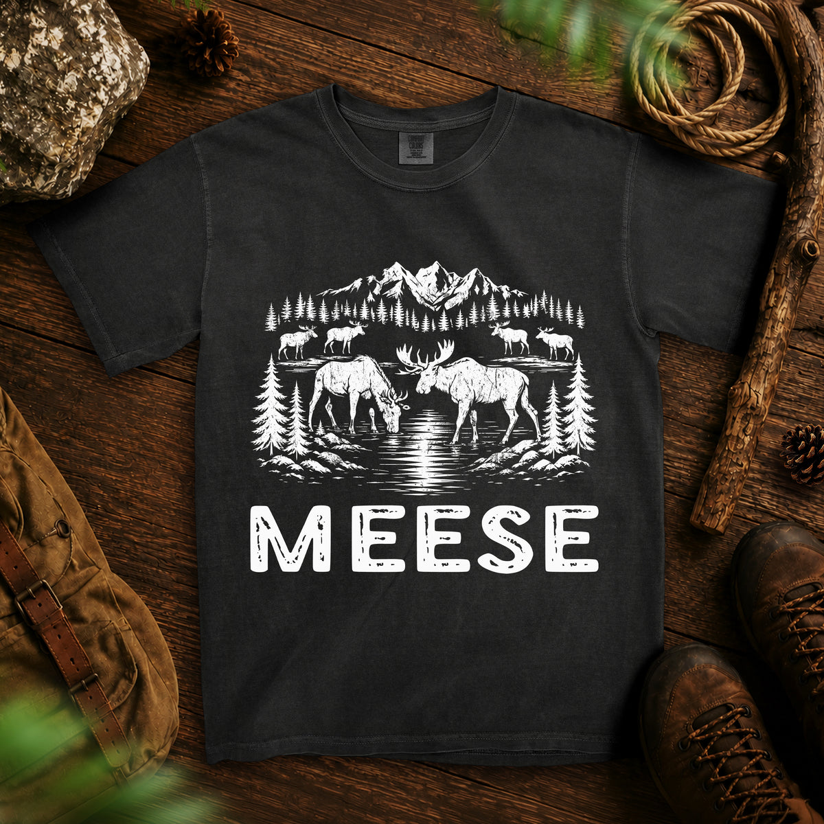Meese T-shirt — Black