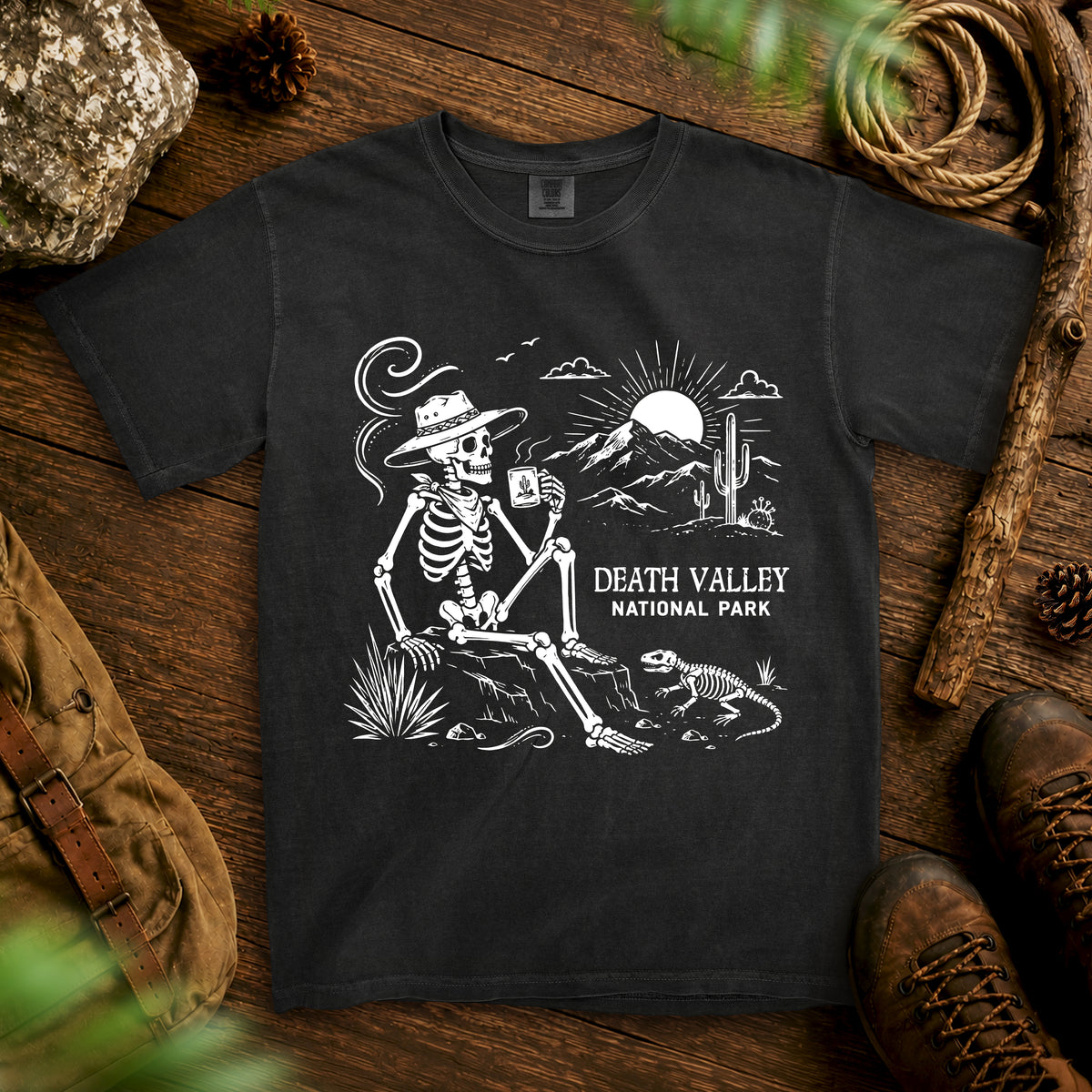 Death Valley T-shirt — Black