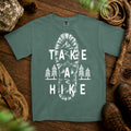 Take A Hike T-shirt — Blue Spruce