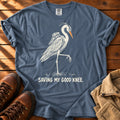 Good Knee T-Shirt — Denim / S