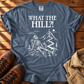 What The Hill T-shirt — Denim / S
