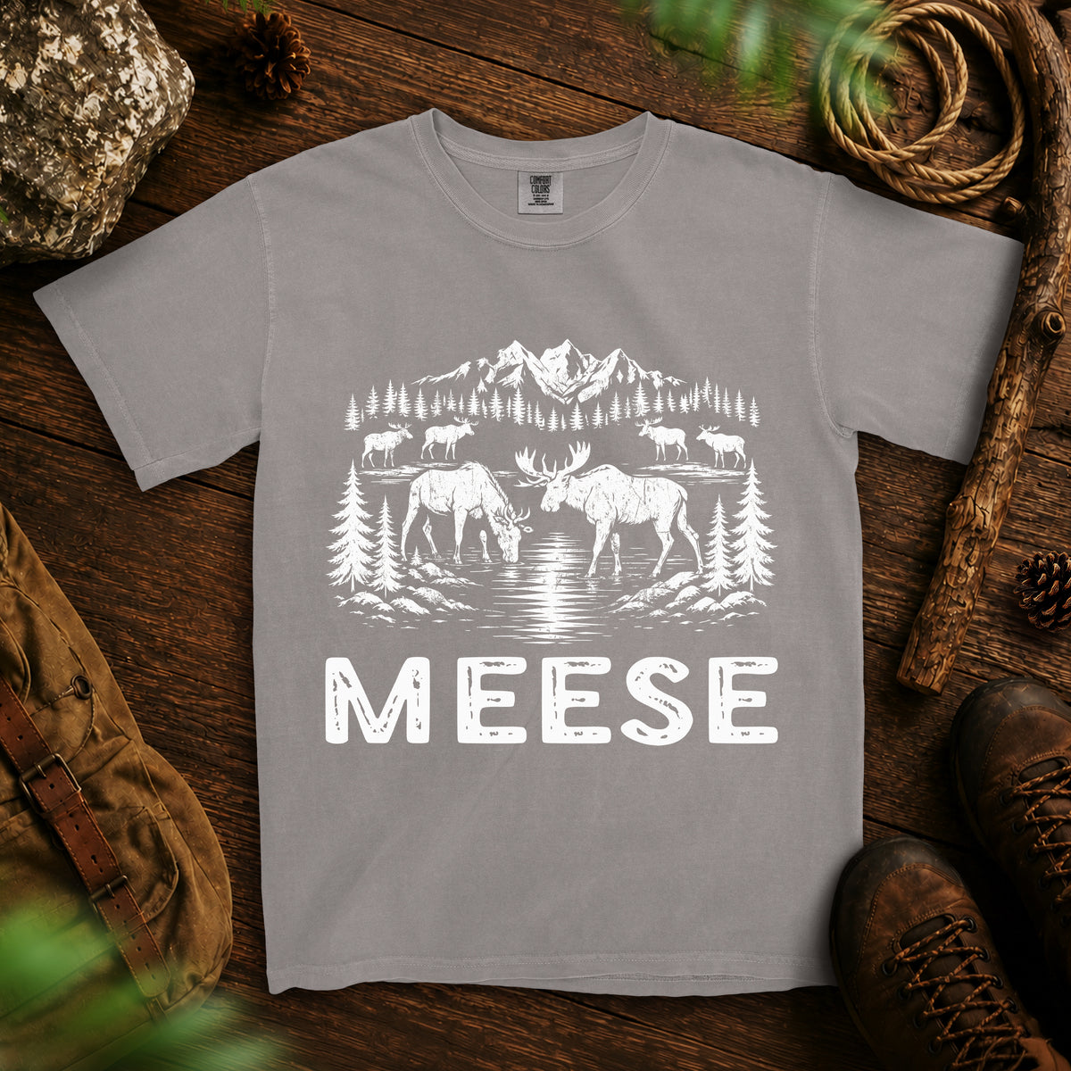 Meese T-shirt — Grey
