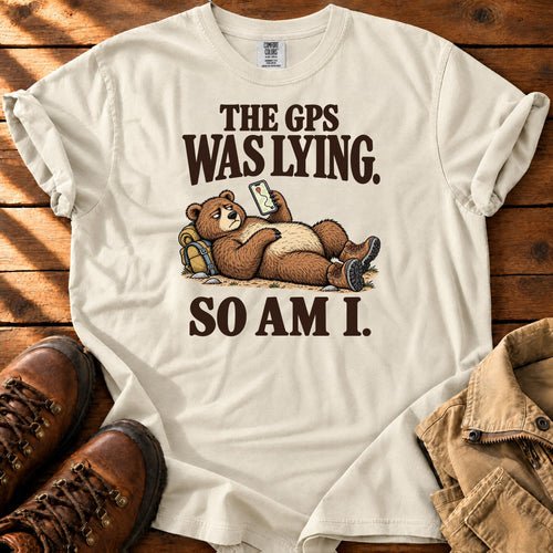 A Bad GPS T-shirt — Ivory / M