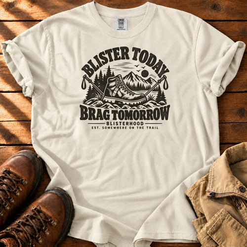 Blisterhood Trail T-Shirt — Ivory / M