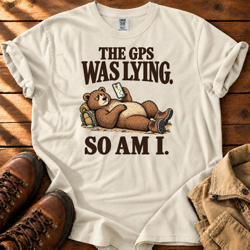 A Bad GPS T-shirt — Ivory / S