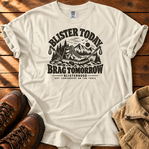 Blisterhood Trail T-Shirt — Ivory / S