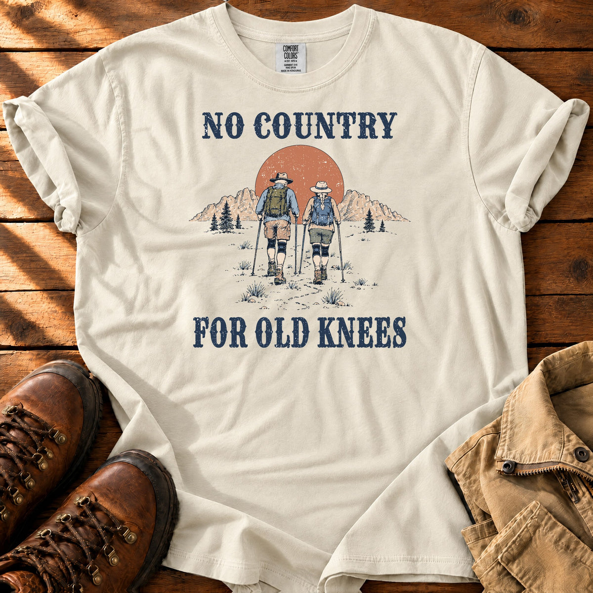 Old Knees Country T-Shirt — Ivory / S