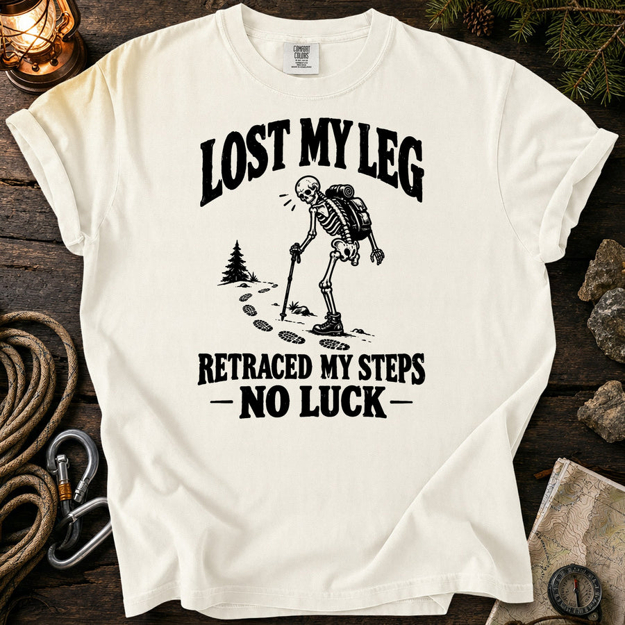 Lost My Leg T-shirt — Ivory / S