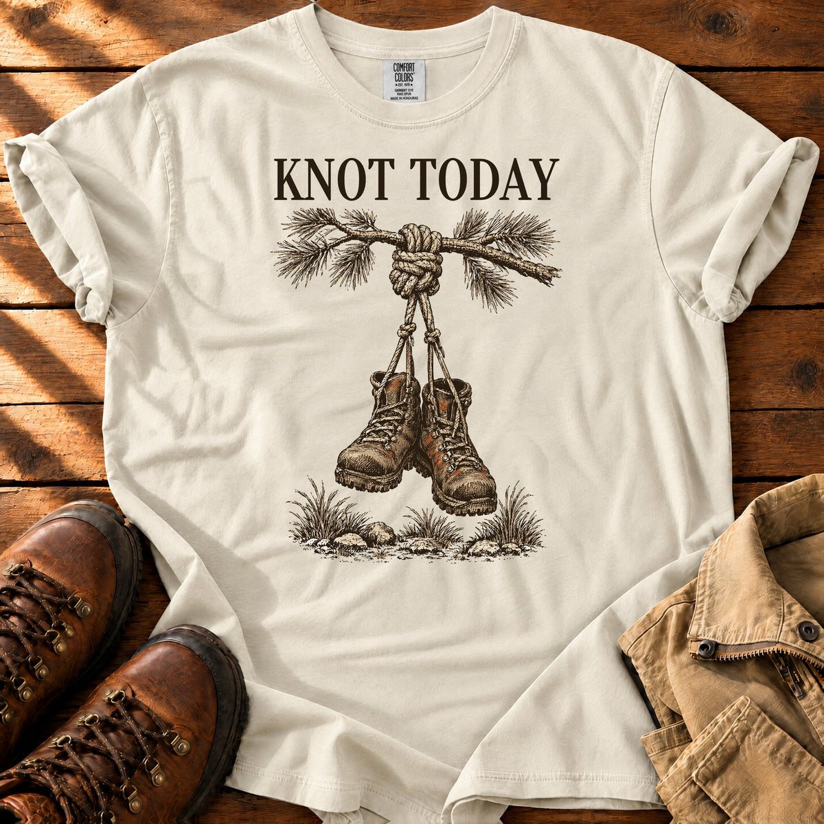 Knot Today T-shirt — Ivory / S