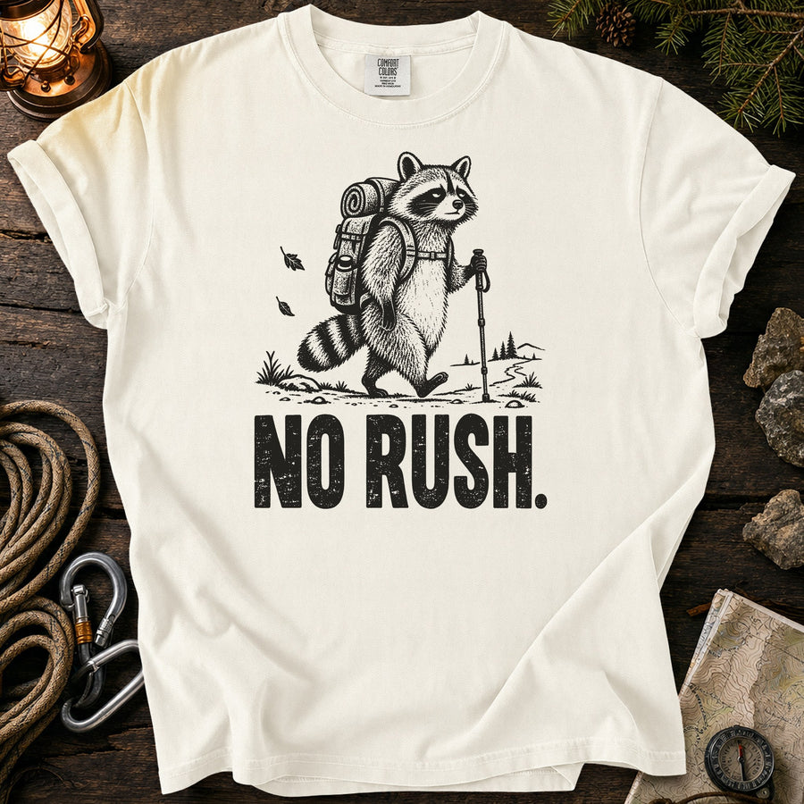 No Rush T-shirt — Ivory / S