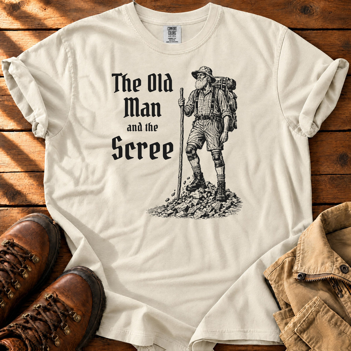 The Scree T-shirt — Ivory / S
