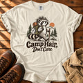 Camp Hair T-shirt — Ivory / S