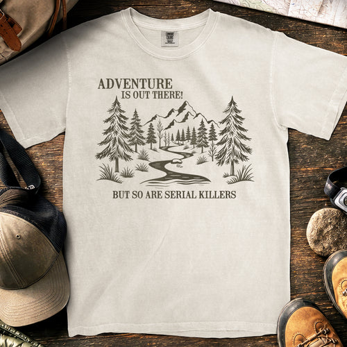 Adventure Meets Danger T-Shirt — Ivory