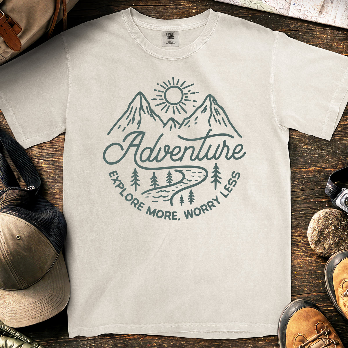 Adventure T-Shirt — Ivory
