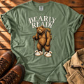 Bearly Ready T-shirt — Moss / S