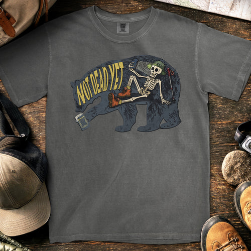 Barely Alive Hiker T-Shirt — Pepper