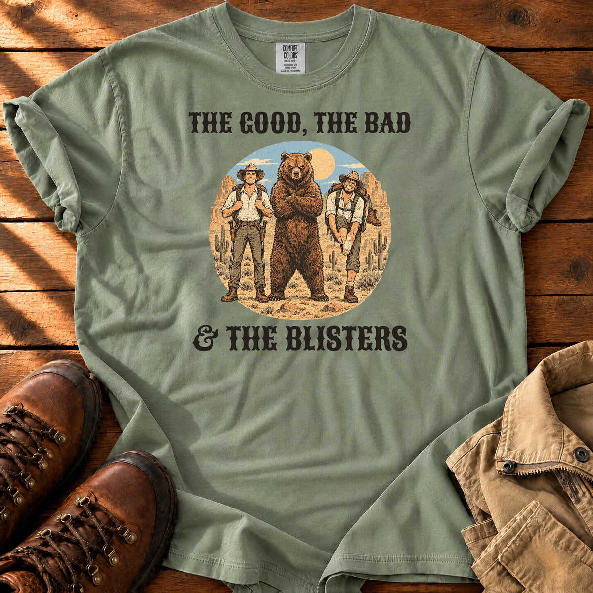 The Blister T-shirt — Sage / S