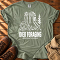 Died Foraging T-shirt — Sage / S