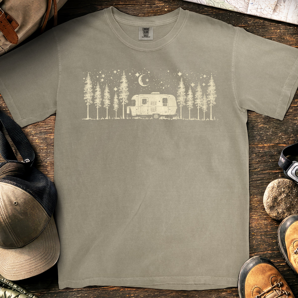 Starry Nights T-Shirt — Sandstone