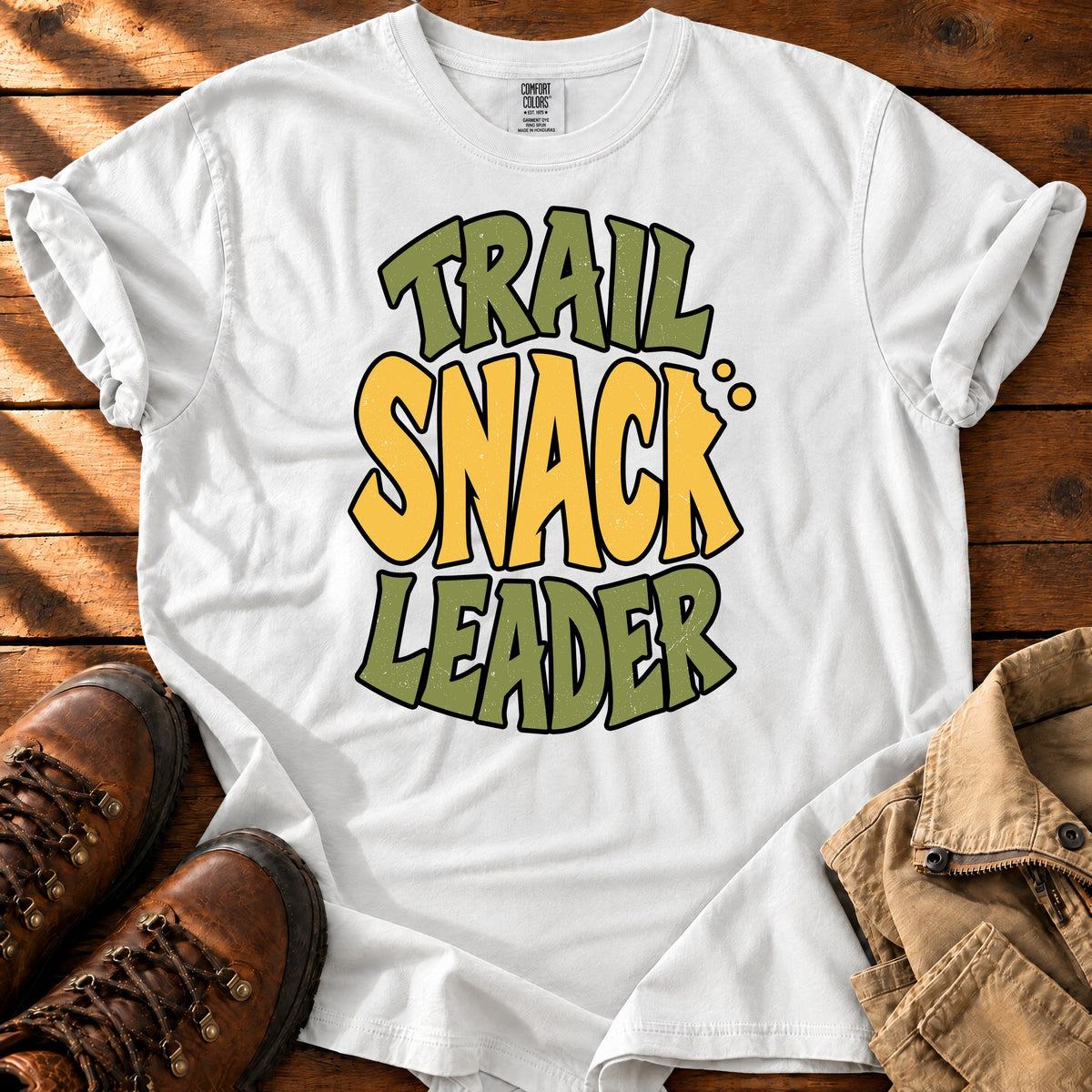 Trail Snack Leader T-shirt — White / S