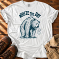 Wheeze The Day T-shirt — White / S