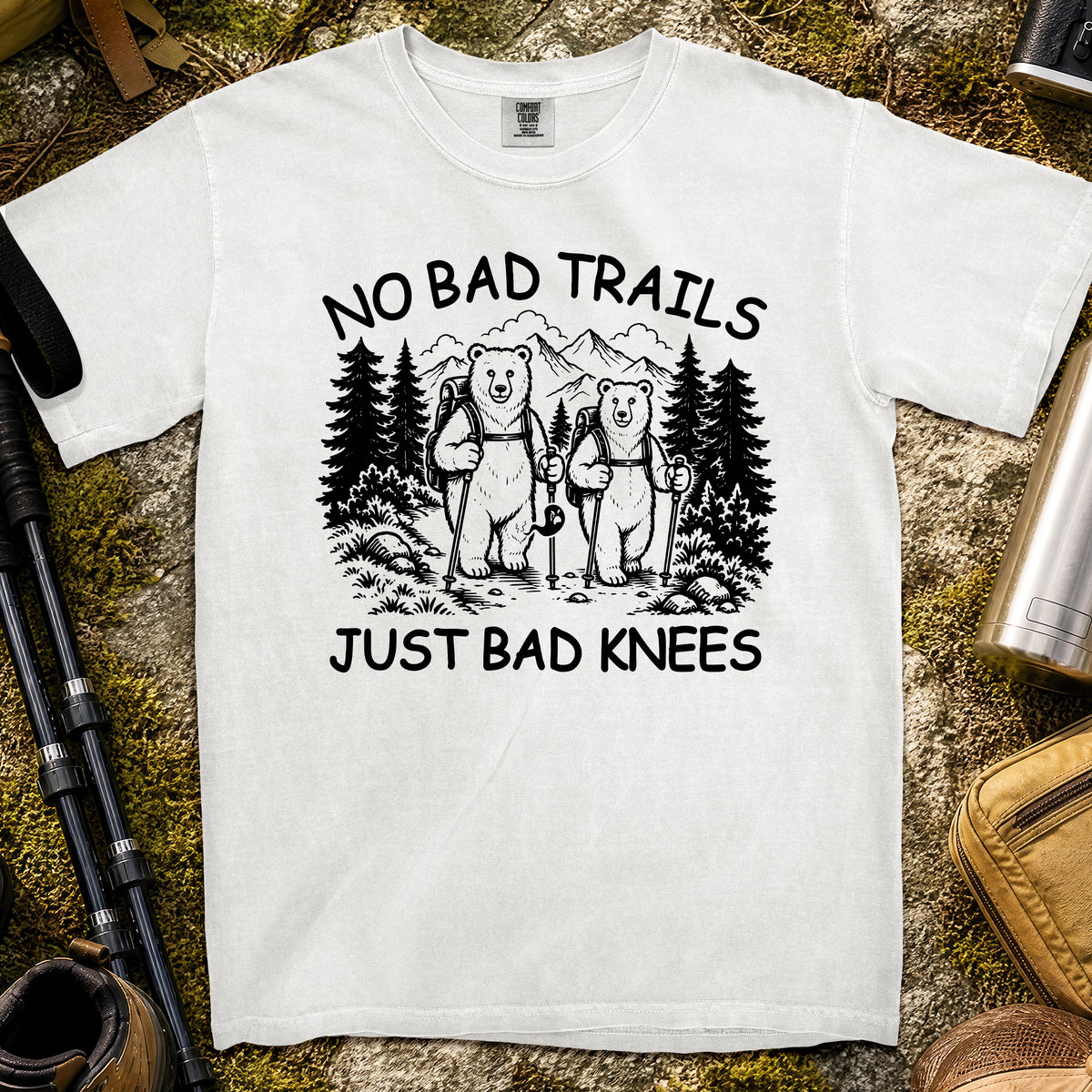 Bad Knee T-Shirt — White